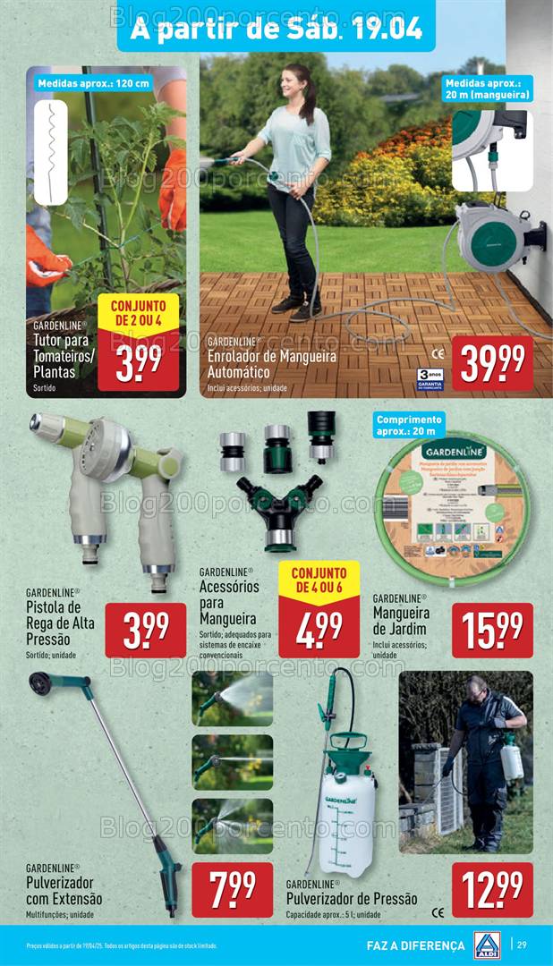 Antevisão Folheto ALDI Bazar Promoções a partir de 19 abril