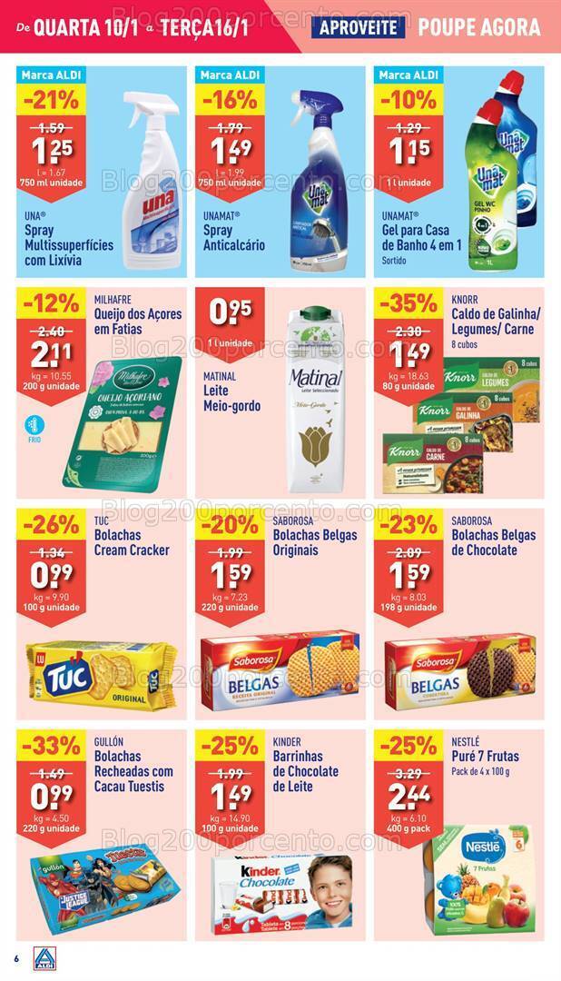 Antevisão Folheto ALDI Promoções de 10 a 16 janeiro