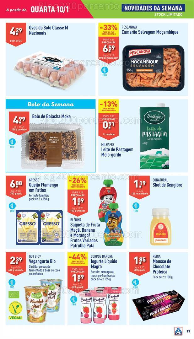 Antevisão Folheto ALDI Promoções de 10 a 16 janeiro