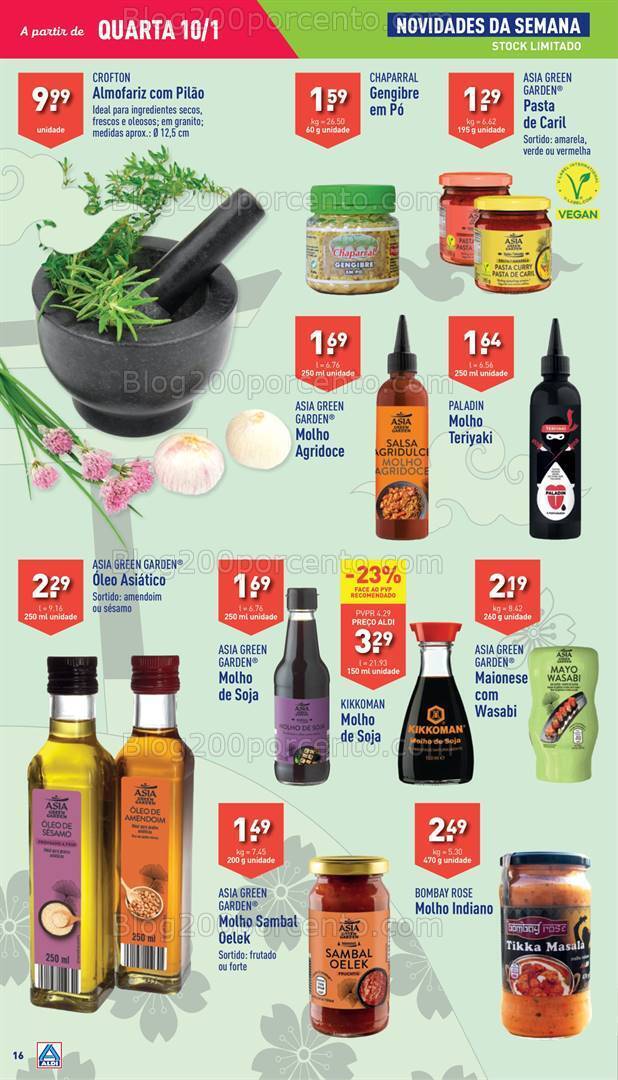 Antevisão Folheto ALDI Promoções de 10 a 16 janeiro