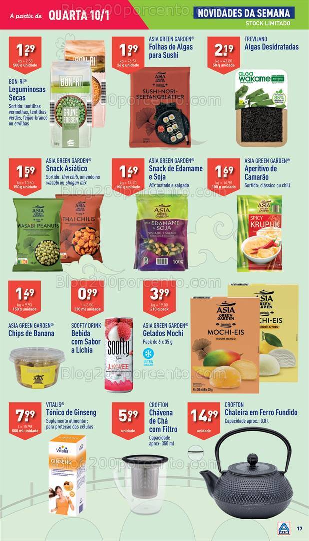 Antevisão Folheto ALDI Promoções de 10 a 16 janeiro