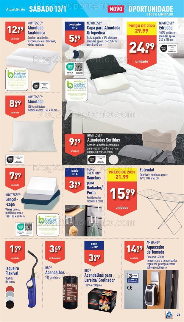 Antevisão Folheto ALDI Promoções de 10 a 16 janeiro