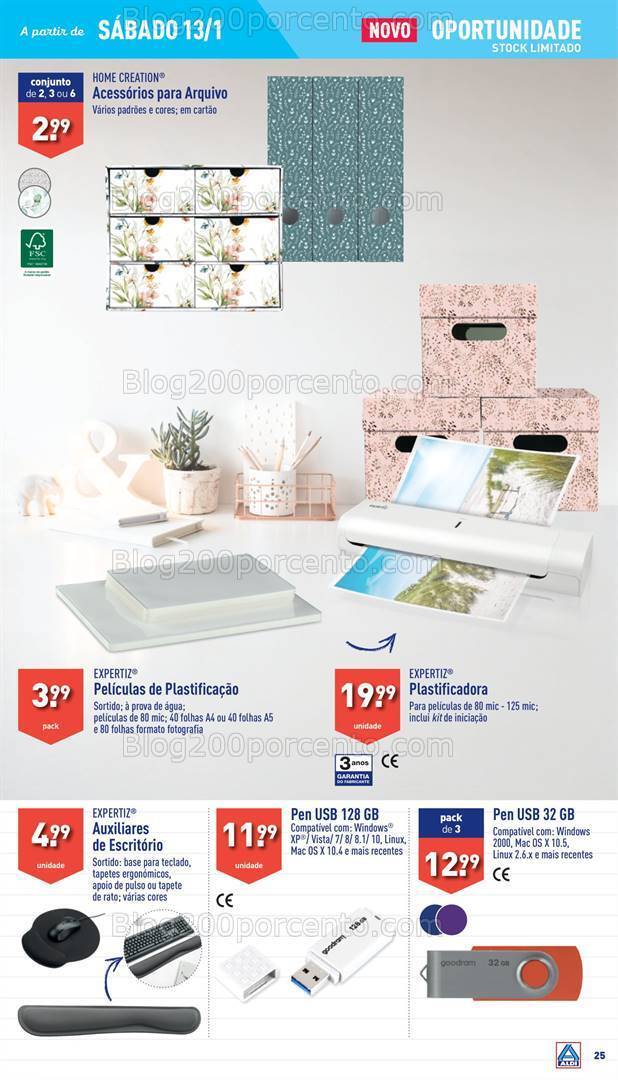 Antevisão Folheto ALDI Promoções de 10 a 16 janeiro