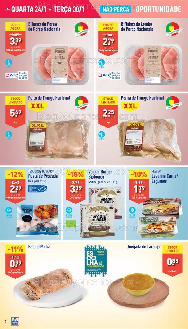 Antevisão Folheto ALDI Promoções de 24 a 30 janeiro