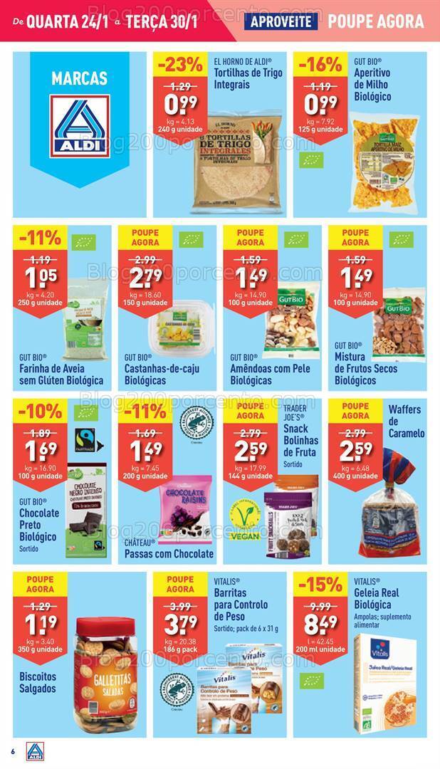 Antevisão Folheto ALDI Promoções de 24 a 30 janeiro