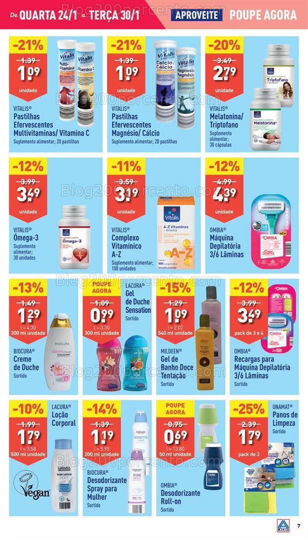 Antevisão Folheto ALDI Promoções de 24 a 30 janeiro
