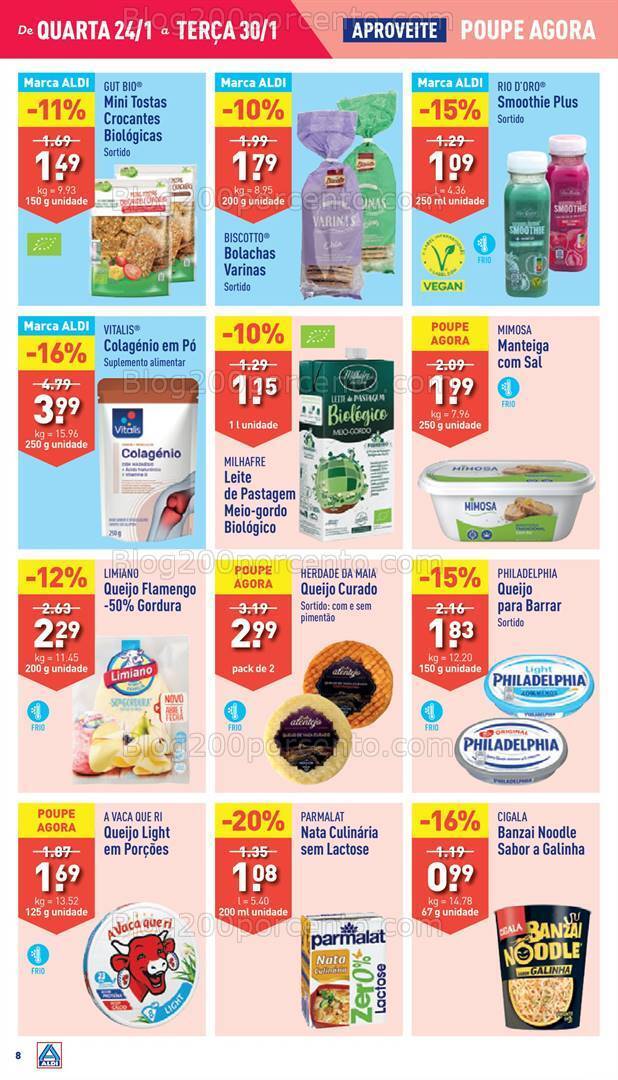 Antevisão Folheto ALDI Promoções de 24 a 30 janeiro