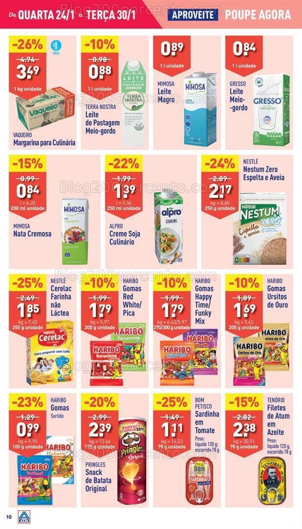 Antevisão Folheto ALDI Promoções de 24 a 30 janeiro