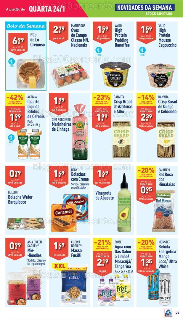 Antevisão Folheto ALDI Promoções de 24 a 30 janeiro