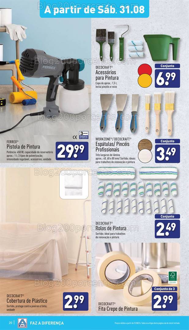 Antevisão Folheto ALDI Promoções de 28 agosto a 3 setembro