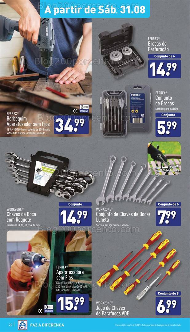 Antevisão Folheto ALDI Promoções de 28 agosto a 3 setembro