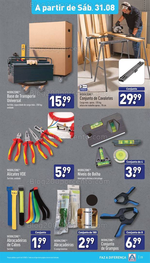 Antevisão Folheto ALDI Promoções de 28 agosto a 3 setembro