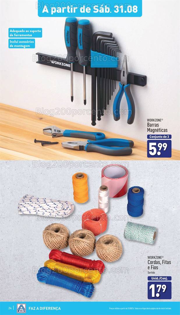 Antevisão Folheto ALDI Promoções de 28 agosto a 3 setembro