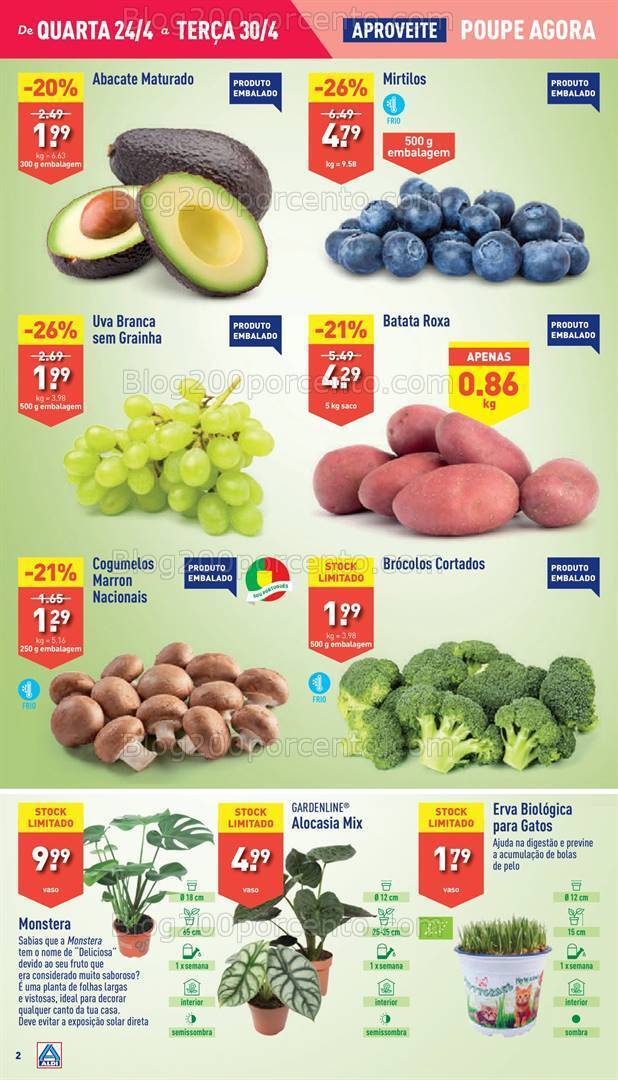 Antevisão Folheto ALDI Promoções de 24 a 30 abril