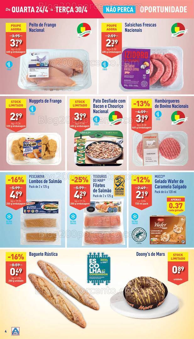 Antevisão Folheto ALDI Promoções de 24 a 30 abril