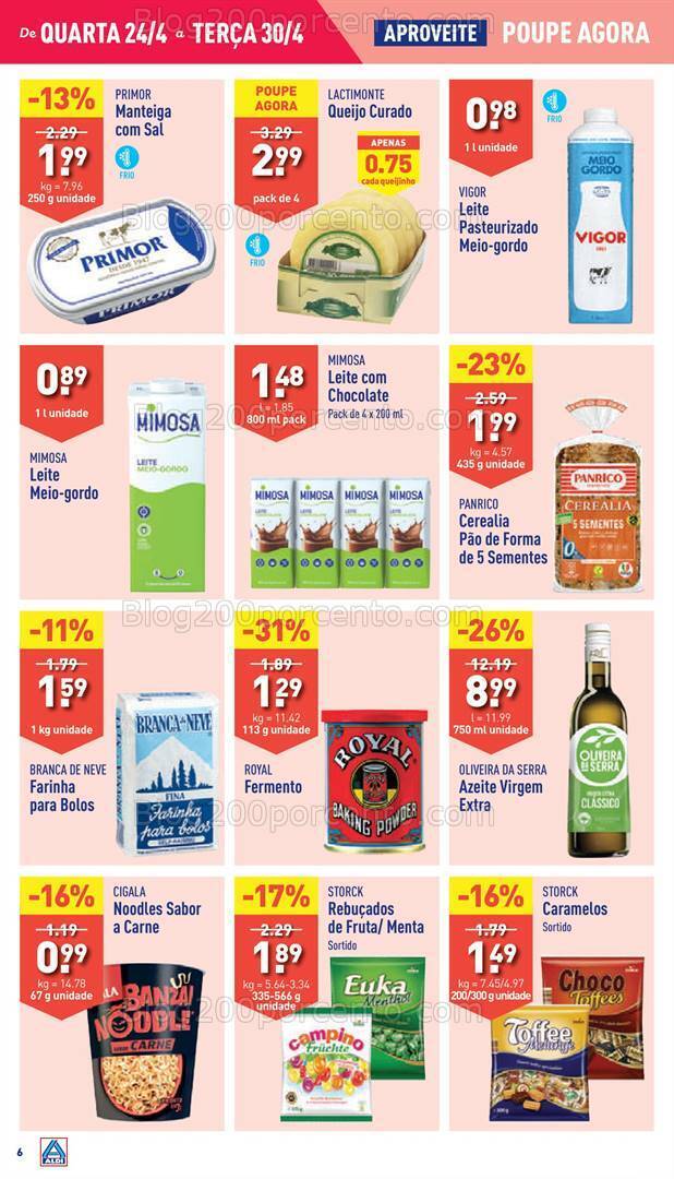 Antevisão Folheto ALDI Promoções de 24 a 30 abril