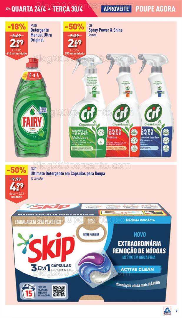 Antevisão Folheto ALDI Promoções de 24 a 30 abril