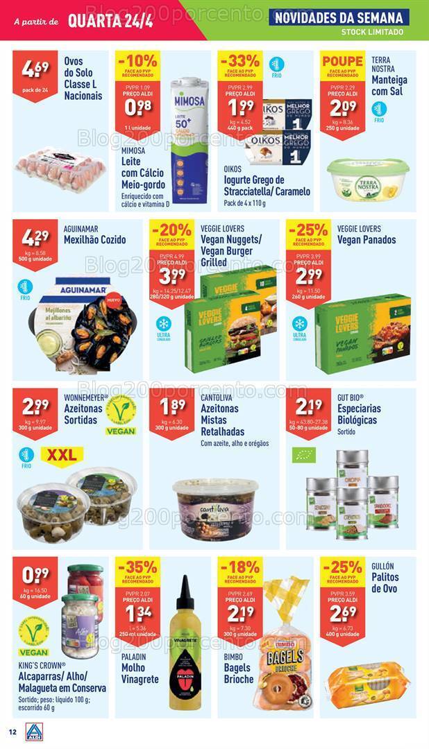 Antevisão Folheto ALDI Promoções de 24 a 30 abril