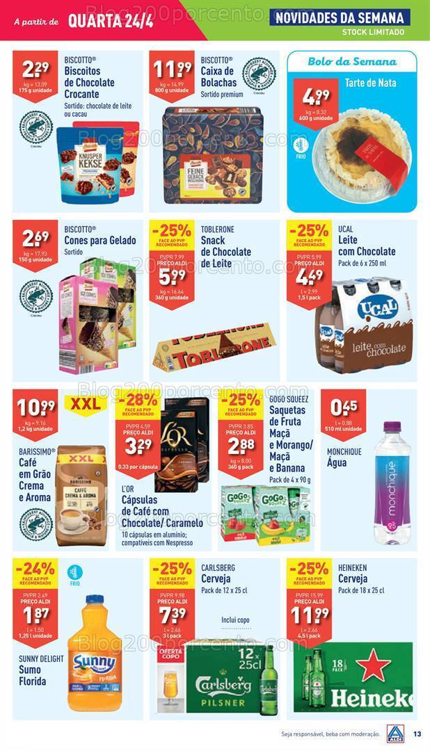 Antevisão Folheto ALDI Promoções de 24 a 30 abril
