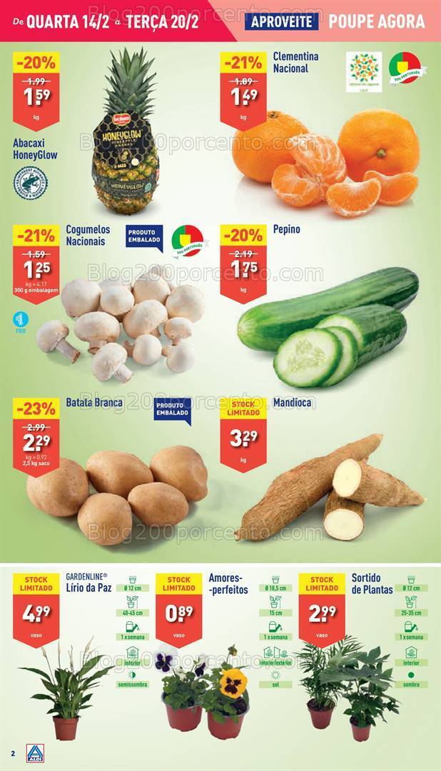 Antevisão Folheto ALDI Promoções de 14 a 20 fevereiro