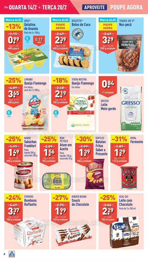 Antevisão Folheto ALDI Promoções de 14 a 20 fevereiro