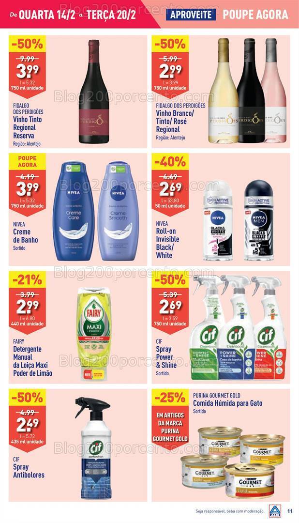 Antevisão Folheto ALDI Promoções de 14 a 20 fevereiro