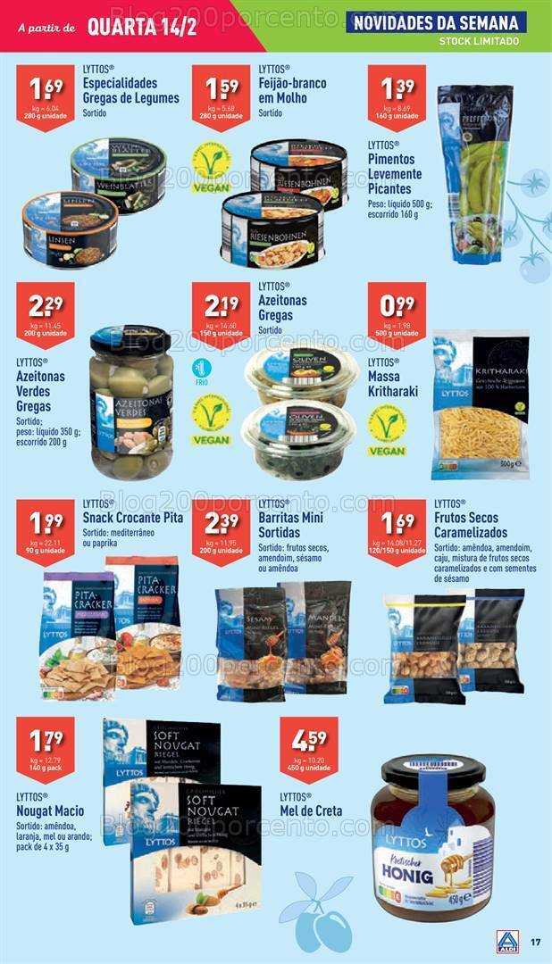 Antevisão Folheto ALDI Promoções de 14 a 20 fevereiro