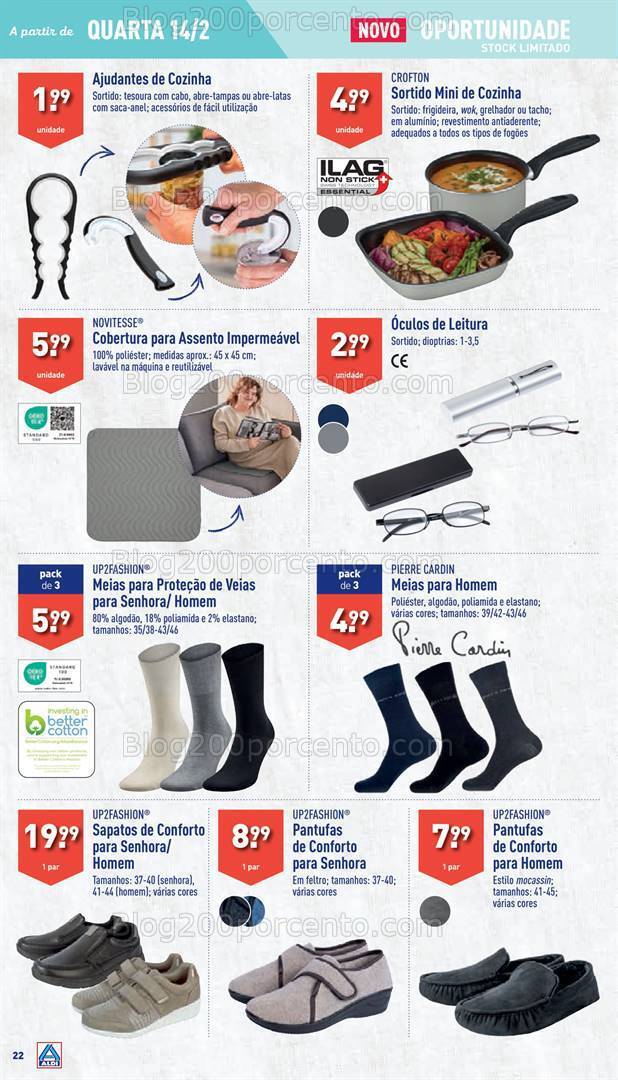 Antevisão Folheto ALDI Promoções de 14 a 20 fevereiro