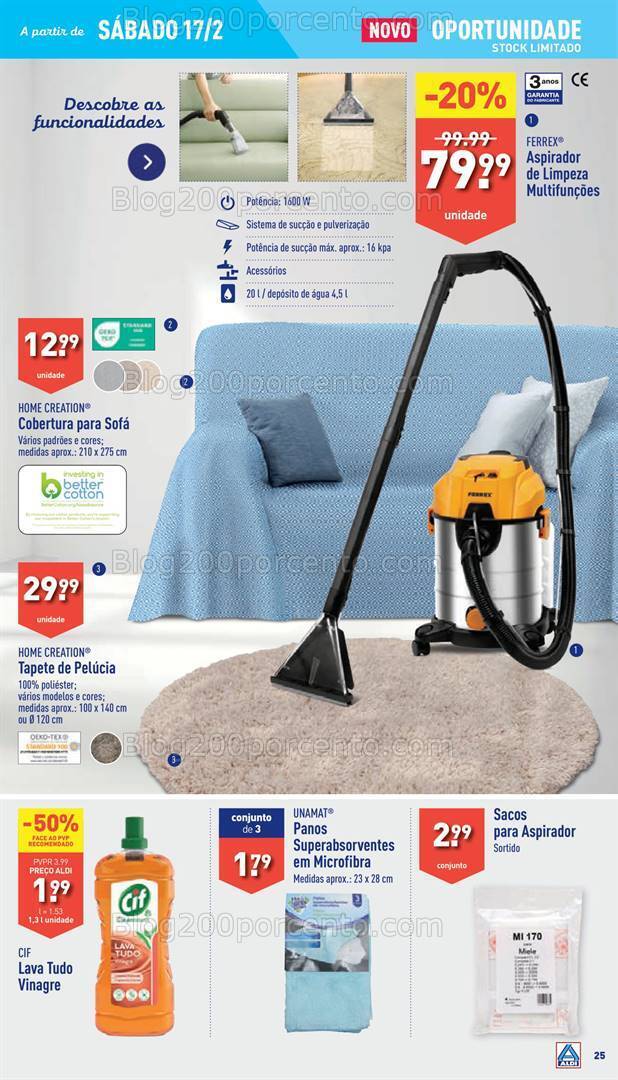 Antevisão Folheto ALDI Promoções de 14 a 20 fevereiro