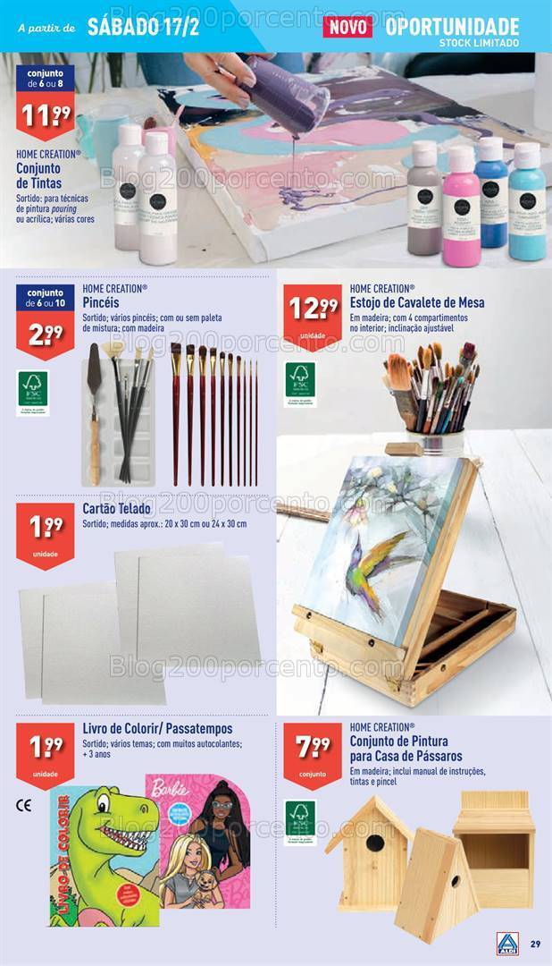 Antevisão Folheto ALDI Promoções de 14 a 20 fevereiro