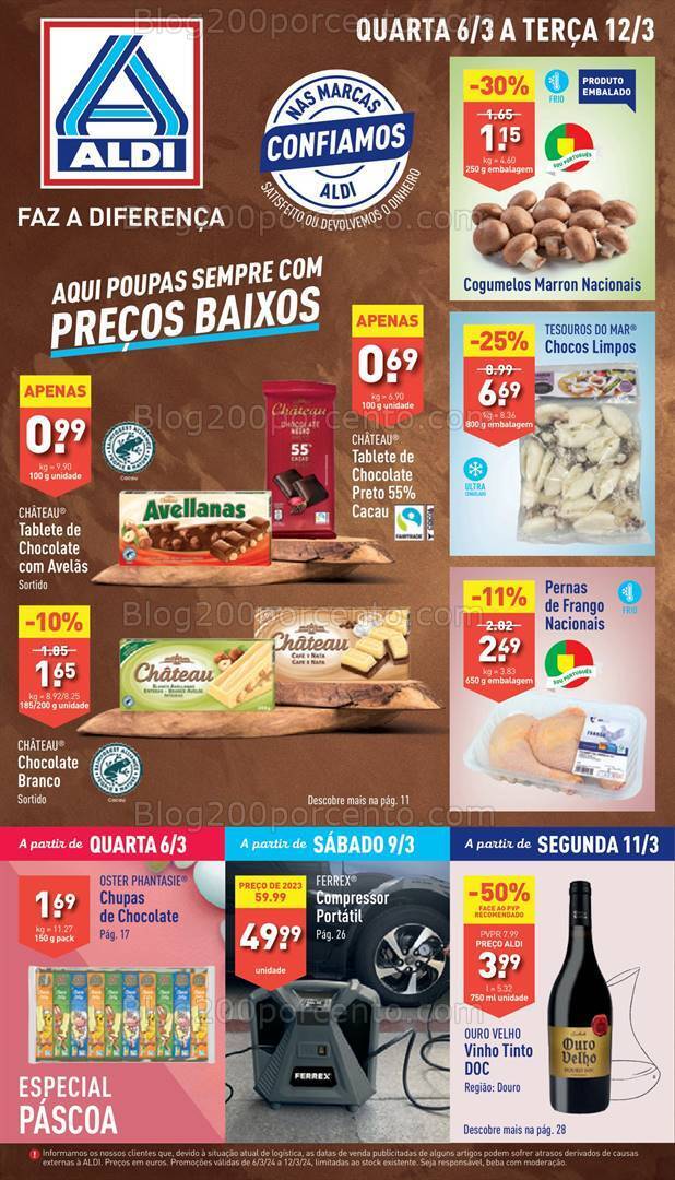 Antevisão Folheto ALDI Bazar Promoções a partir de 9 março
