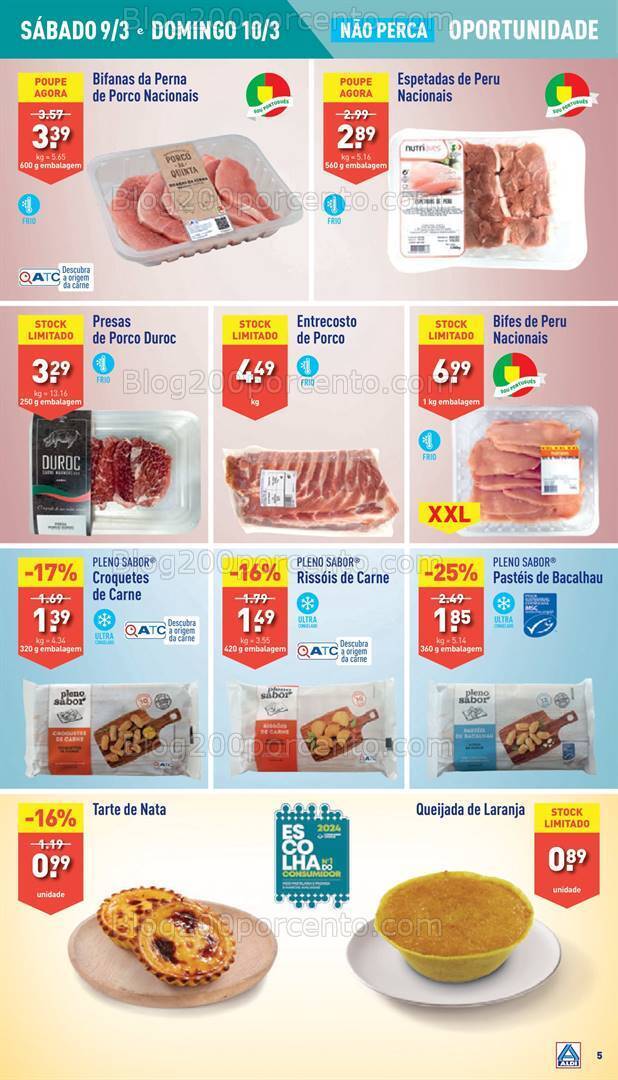 Antevisão Folheto ALDI Bazar Promoções a partir de 9 março