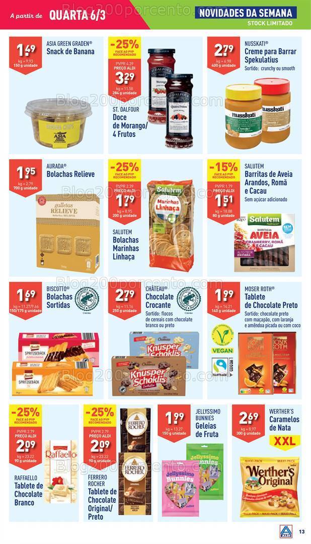 Antevisão Folheto ALDI Bazar Promoções a partir de 9 março