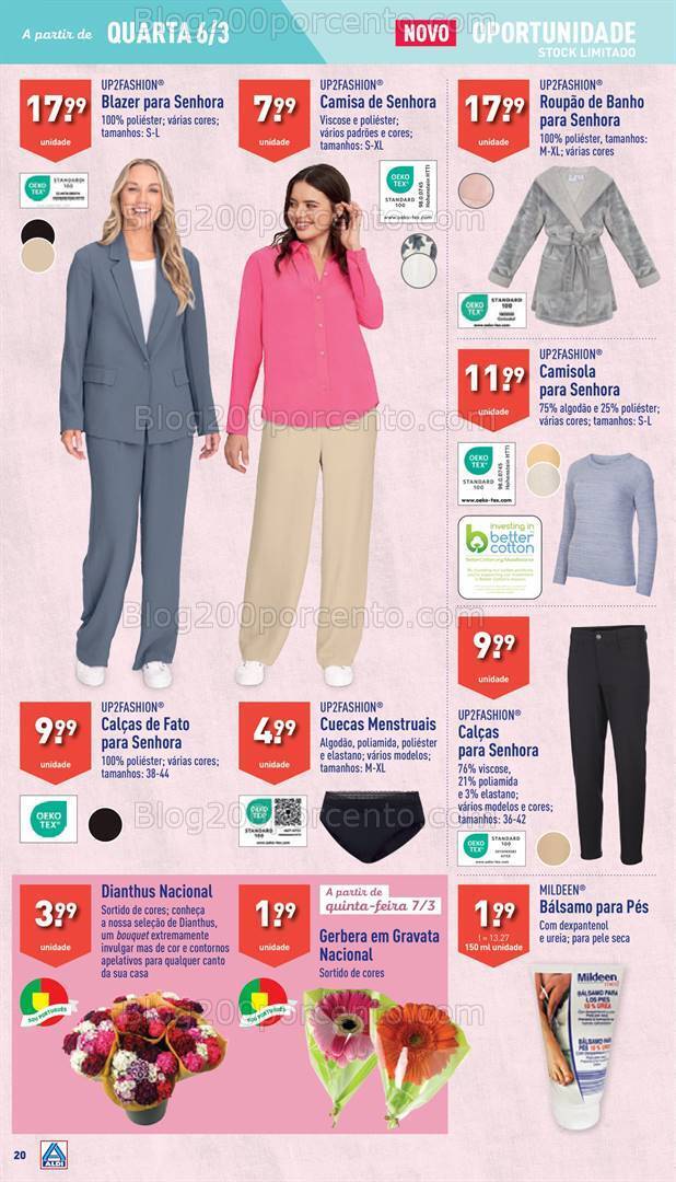 Antevisão Folheto ALDI Bazar Promoções a partir de 9 março