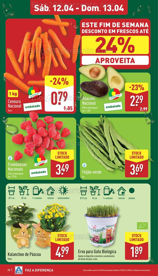 Antevisão Folheto ALDI Promoções de 9 a 15 abril