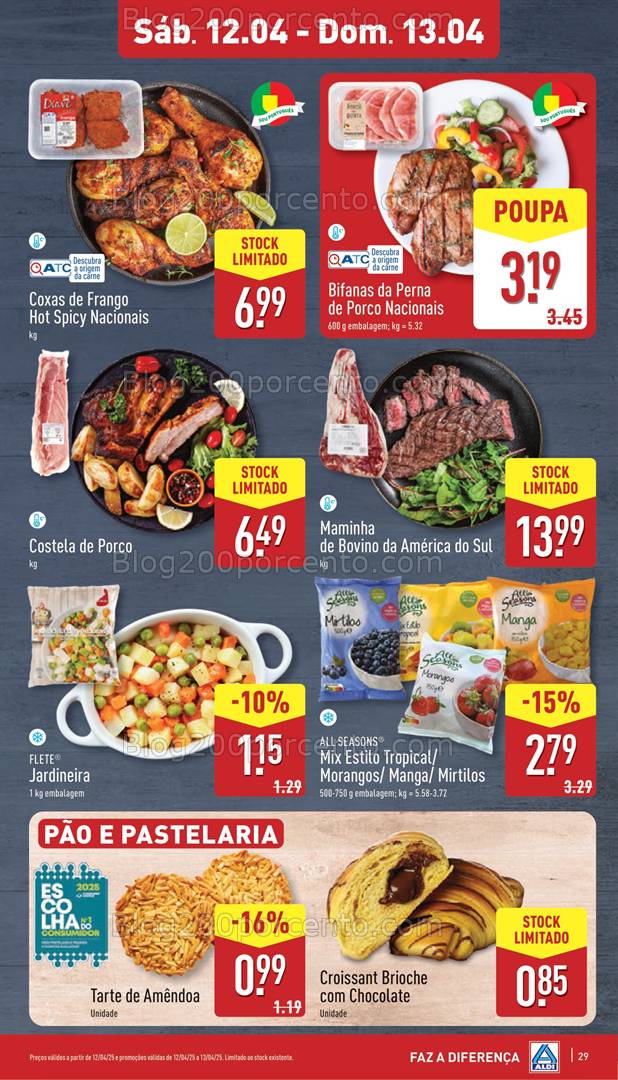 Antevisão Folheto ALDI Promoções de 9 a 15 abril