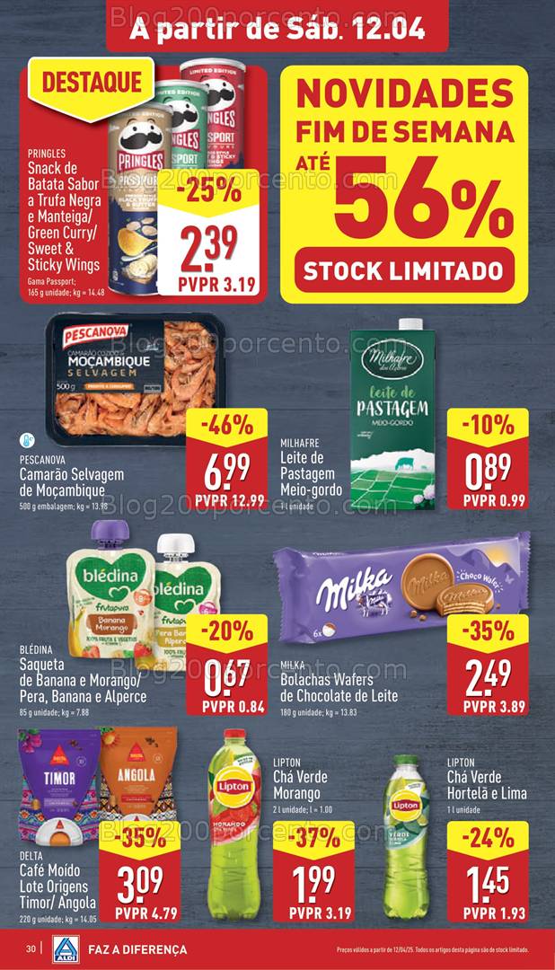Antevisão Folheto ALDI Promoções de 9 a 15 abril