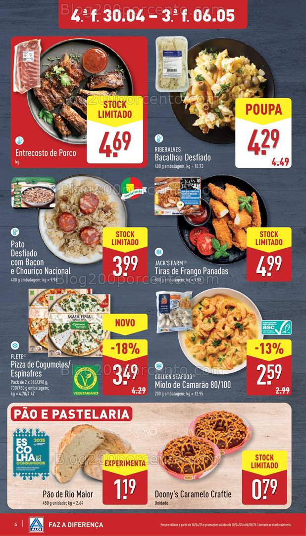 Antevisão Folheto ALDI Promoções de 30 abril a 6 maio