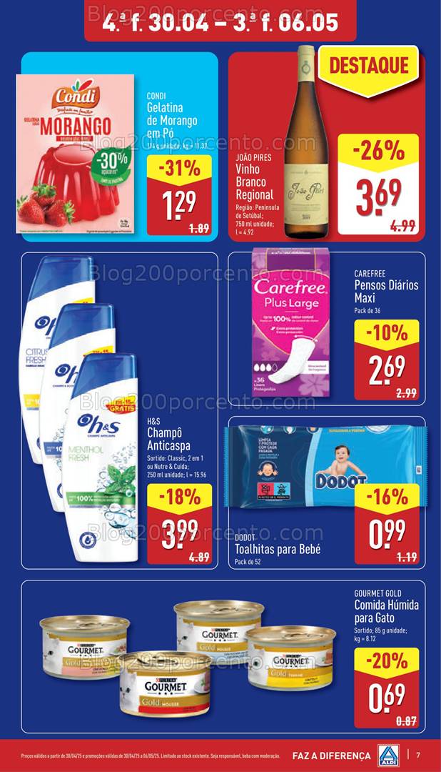 Antevisão Folheto ALDI Promoções de 30 abril a 6 maio