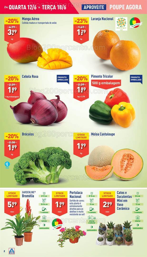 Antevisão Folheto ALDI Promoções de 12 a 18 junho