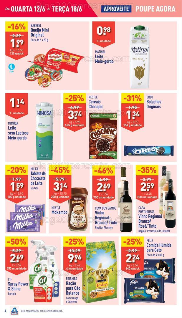 Antevisão Folheto ALDI Promoções de 12 a 18 junho