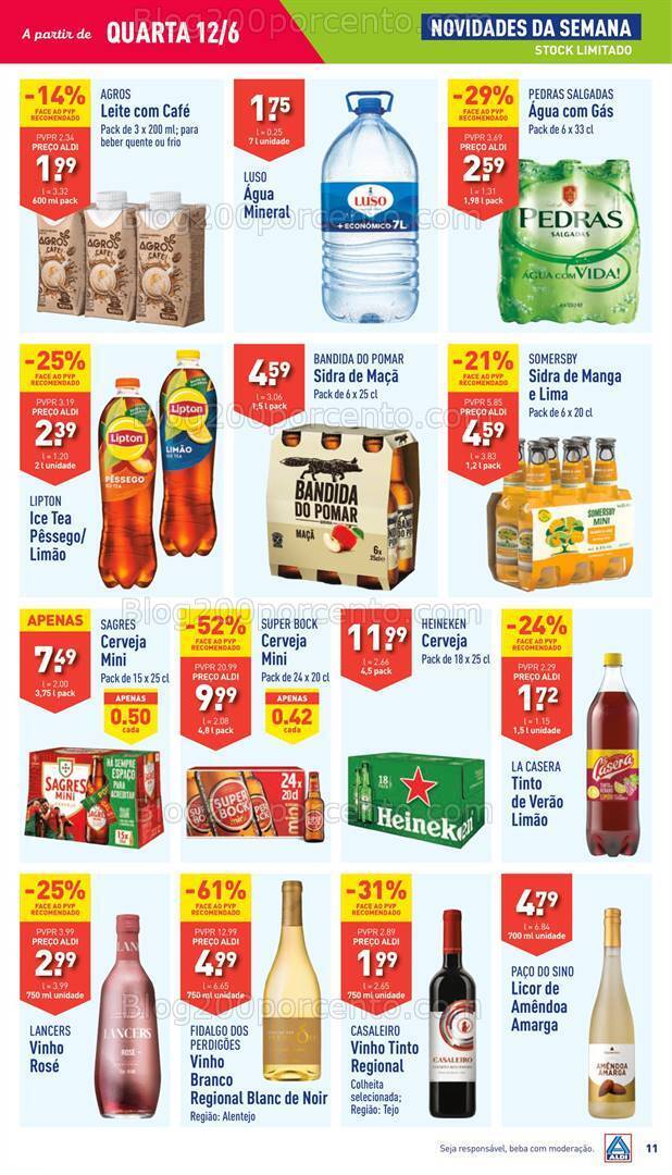 Antevisão Folheto ALDI Promoções de 12 a 18 junho
