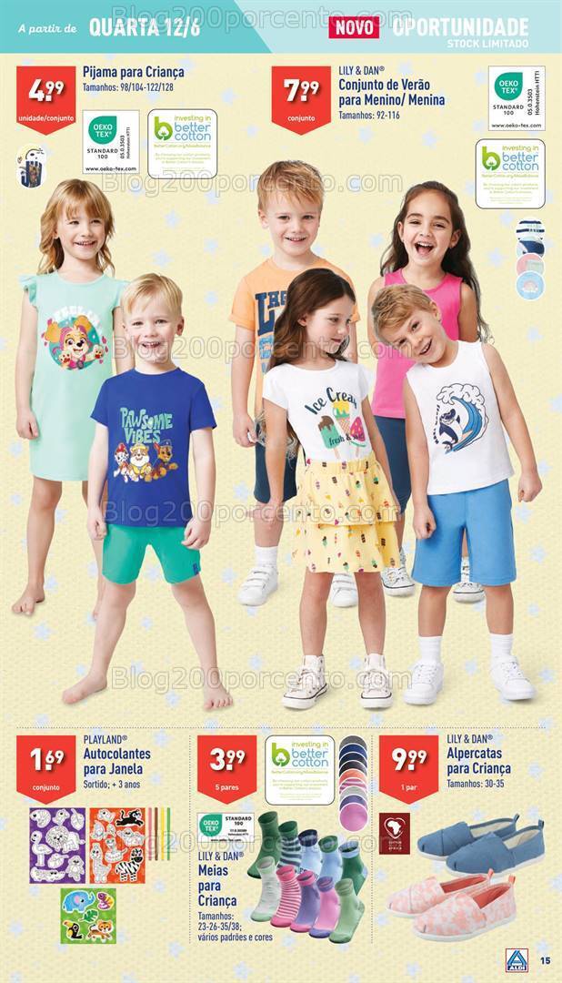Antevisão Folheto ALDI Bazar Promoções de 12 a 18 junho