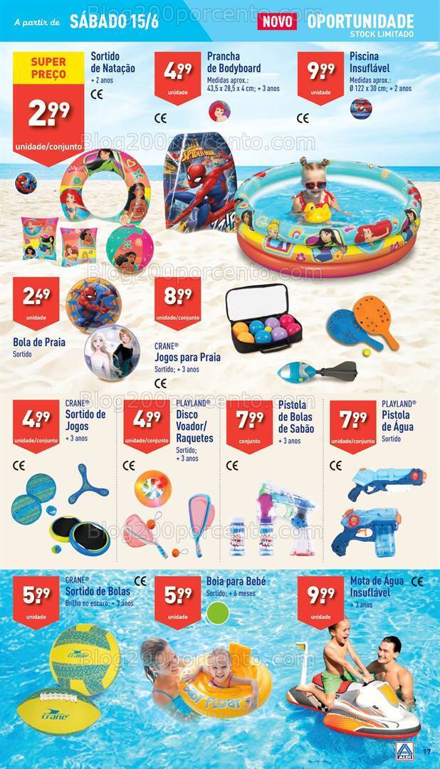 Antevisão Folheto ALDI Bazar Promoções de 12 a 18 junho