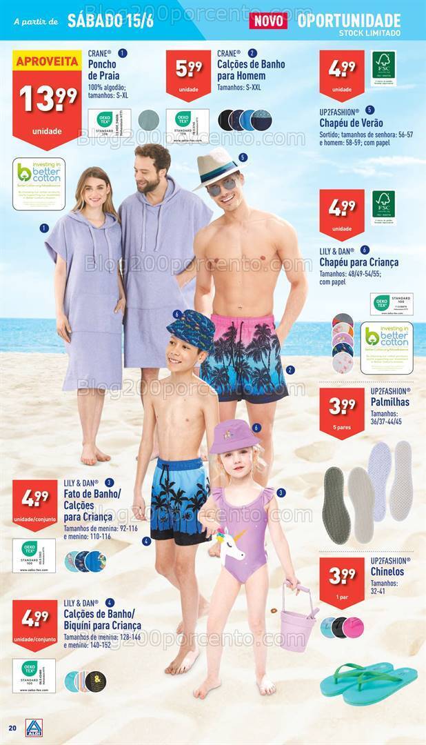 Antevisão Folheto ALDI Bazar Promoções de 12 a 18 junho