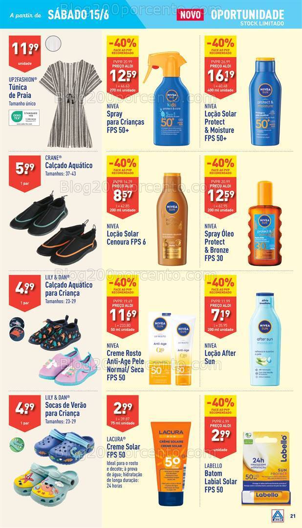 Antevisão Folheto ALDI Bazar Promoções de 12 a 18 junho