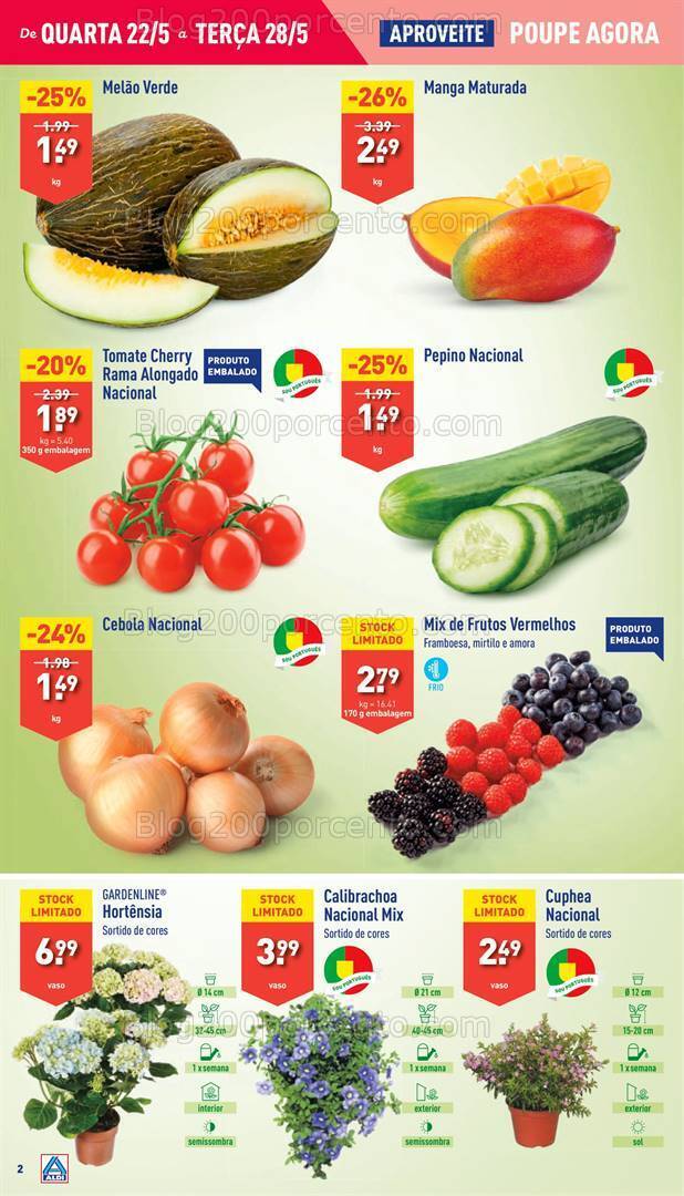 Antevisão Folheto ALDI Promoções de 22 a 28 maio
