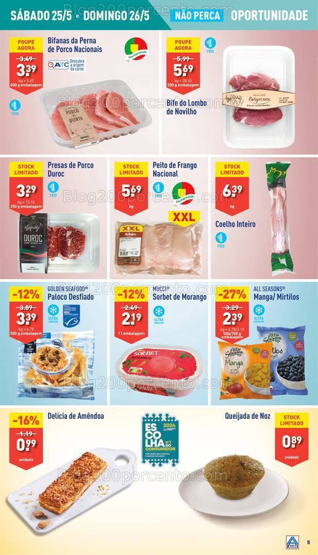 Antevisão Folheto ALDI Promoções de 22 a 28 maio