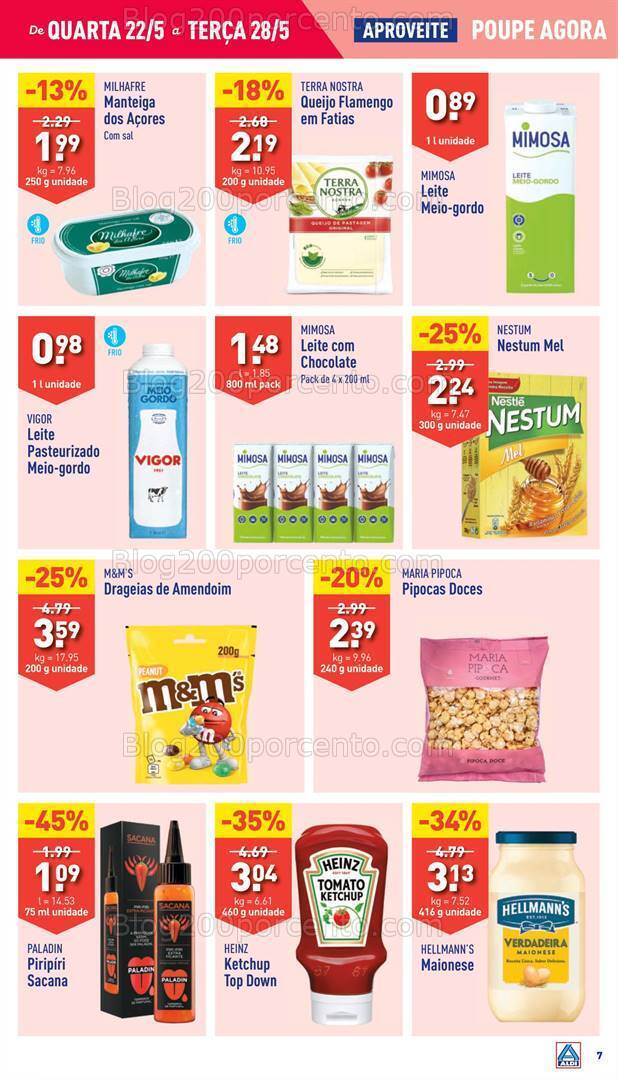 Antevisão Folheto ALDI Promoções de 22 a 28 maio