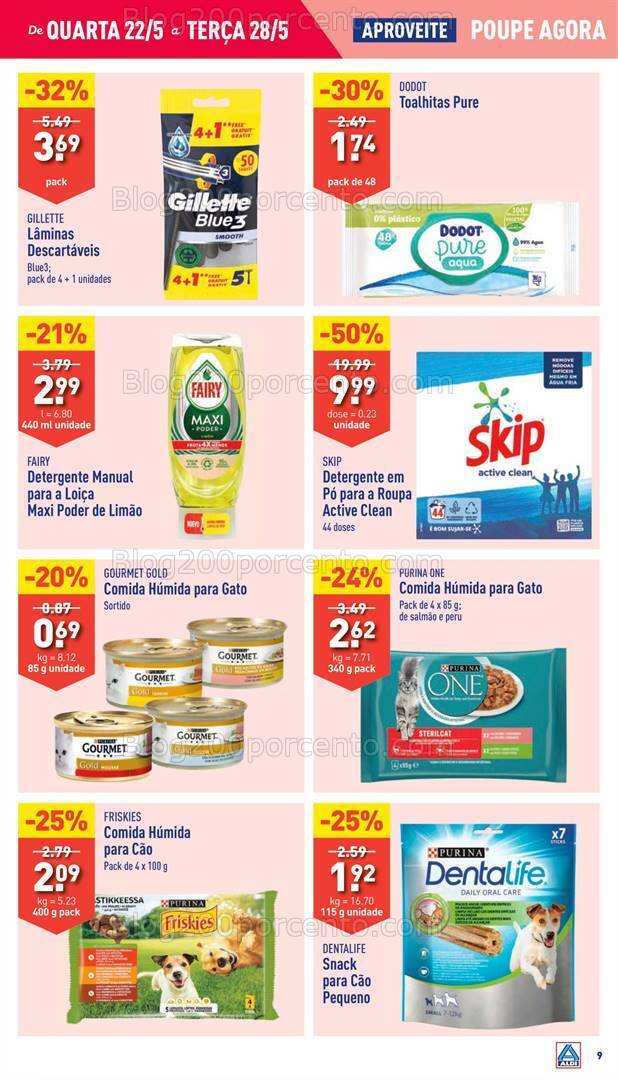 Antevisão Folheto ALDI Promoções de 22 a 28 maio